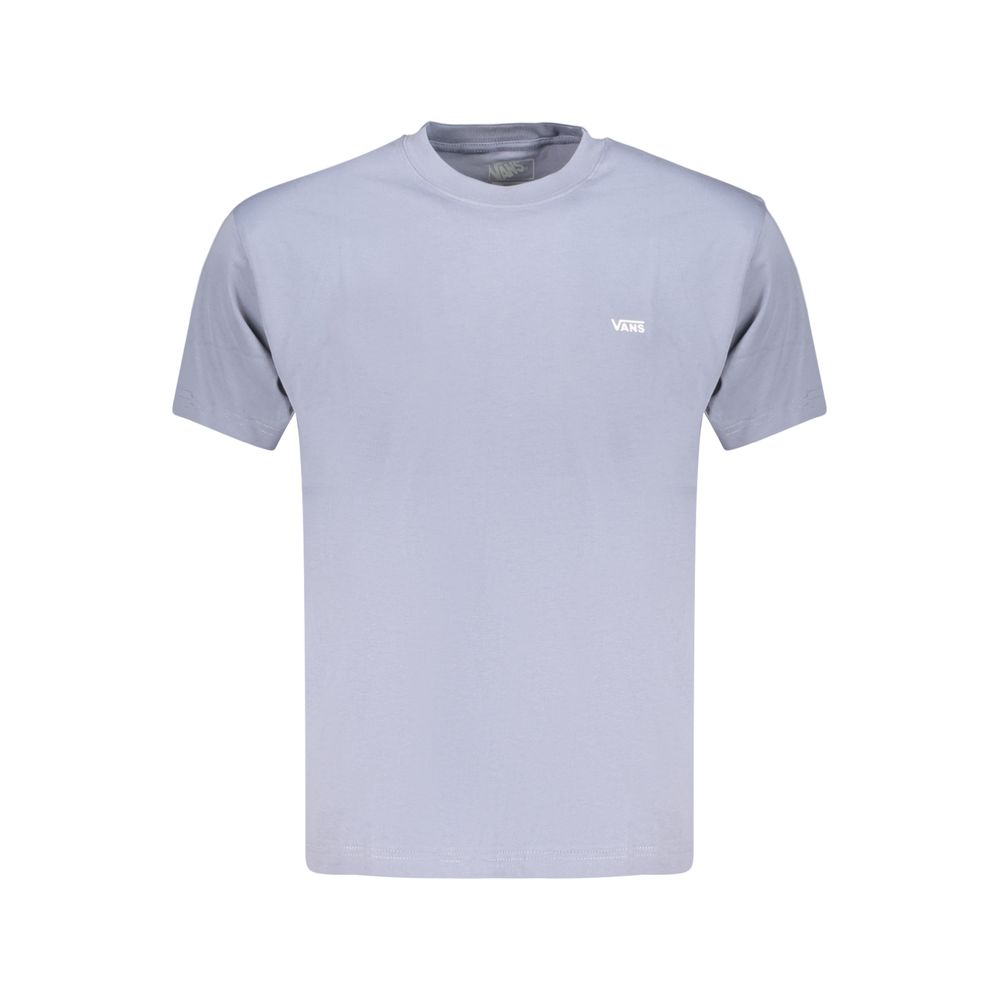 Blue Cotton Men's T-Shirt