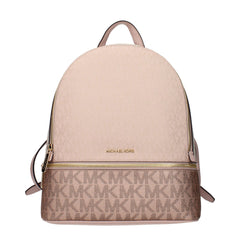 Pink Fabric Backpack