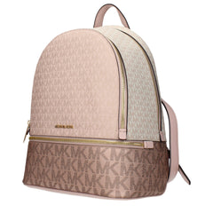 Pink Fabric Backpack