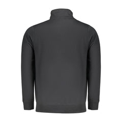 Black Cotton Men's Sweatshirt