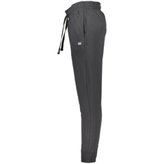 Black Cotton Men's Trousers