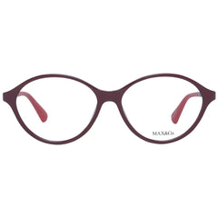 Burgundy Plastic Glasses (Frames)
