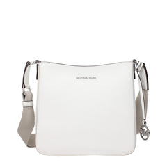 White Leather Shoulder Bag