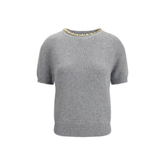 Gray Fleece Wool Sweatshirt