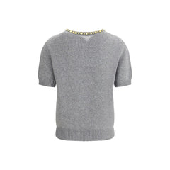 Gray Fleece Wool Sweatshirt