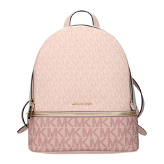 Pink Fabric Backpack