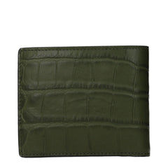 Green Leather Wallet