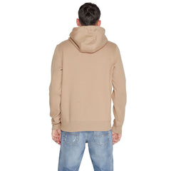 Beige Cotton Hoodie