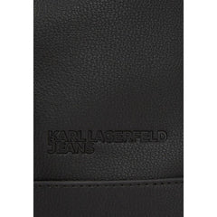 Black Polyethylene Backpack