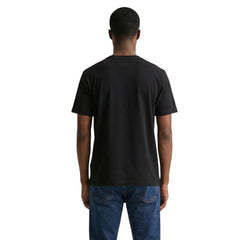 Black Cotton T-Shirt
