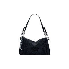 Black Polyethylene Handbag