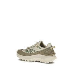 Beige Polyamide Athletic Sneakers