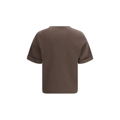 Brown Cotton T-Shirt