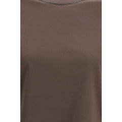 Brown Cotton T-Shirt