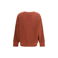 Orange Cashmere Cardigan