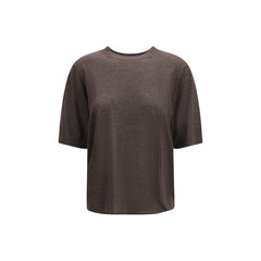 Brown Cashmere T-Shirt