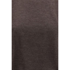 Brown Cashmere T-Shirt