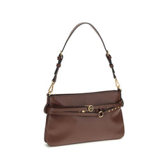 Brown Calf Leather Bos Taurus Shoulder Bag
