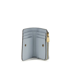 Blue Calf Leather Bos Taurus Wallet