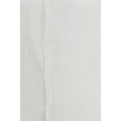 White Linen Dress Shirt
