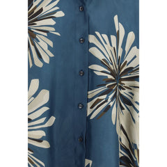 Multicolor Silk Pattern Shirt