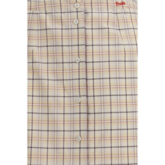 Multicolor Cotton Midi Skirt