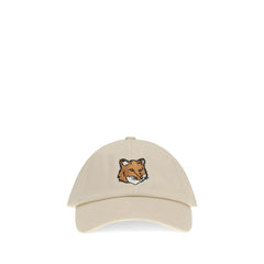 Beige Cotton Cap (Baseball Hat)