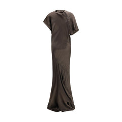 Brown Copper Long Dress