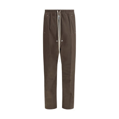 Brown Cotton Cargo Pants