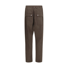 Brown Cotton Cargo Pants