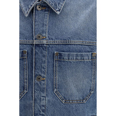 Blue Cotton Denim Jacket