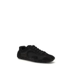 Black Calf Leather Bos Taurus Athletic Sneakers