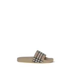 Beige Rubber Sandals