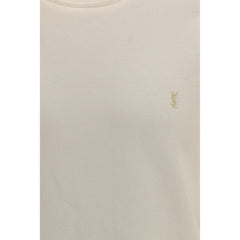 Beige Cotton Sweatshirt