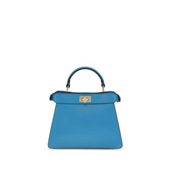 Blue Calf Leather Bos Taurus Shoulder Bag