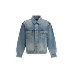 Blue Cotton Denim Jacket