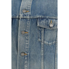 Blue Cotton Denim Jacket