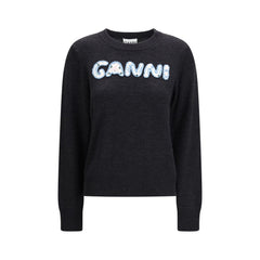 Gray Merino Wool Sweatshirt