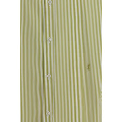 Bicolor Cotton Pattern Shirt