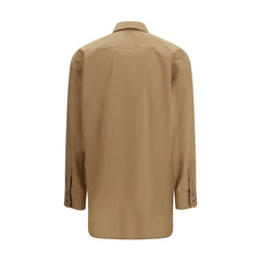 Beige Cotton Shirt