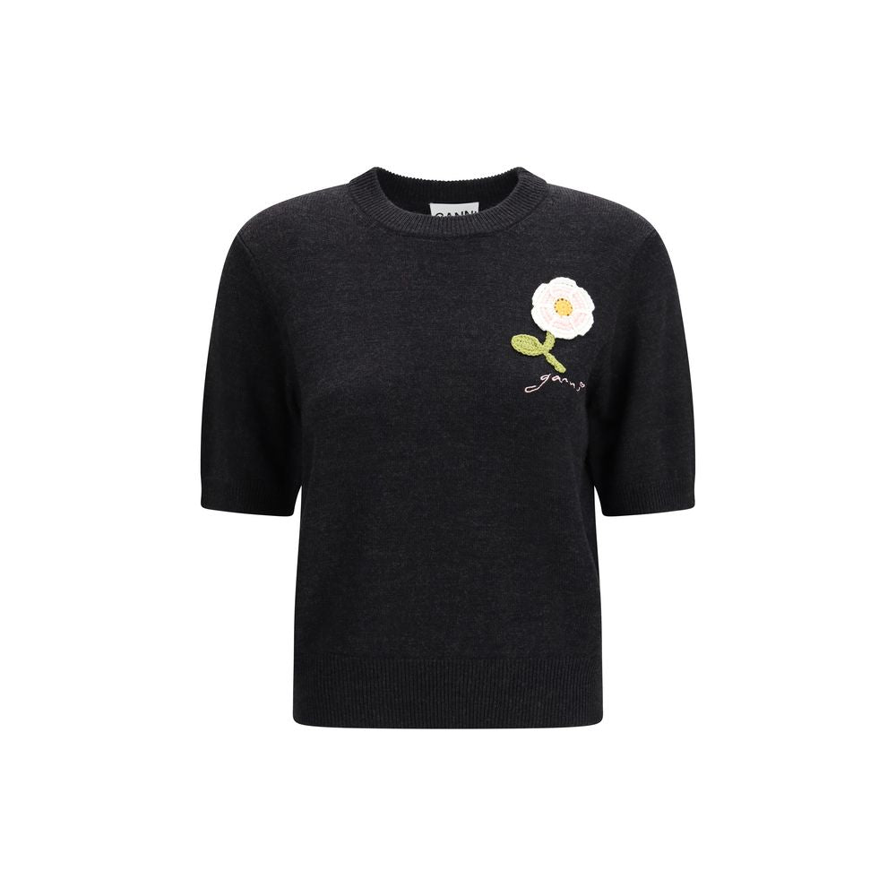 Gray Merino Wool Sweatshirt