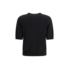 Gray Merino Wool Sweatshirt