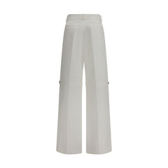 White Cotton Pants