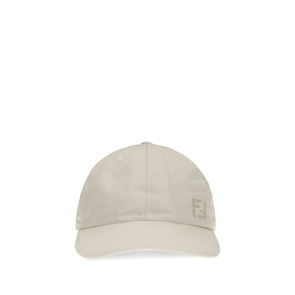 Beige Nylon Cap (Baseball Hat)