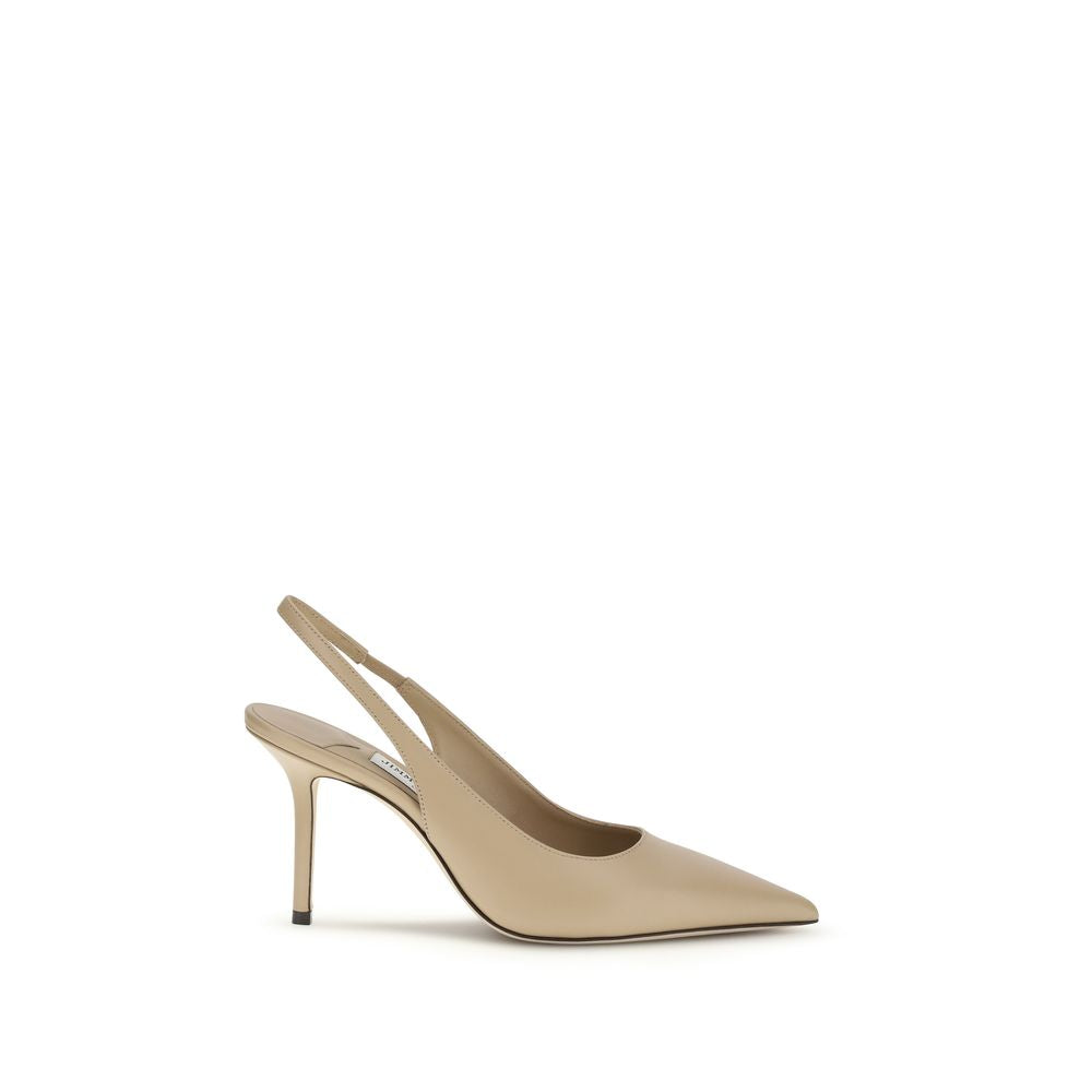 Beige Calf Leather Bos Taurus Platform Pumps