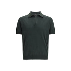Bicolor Cotton Polo Shirt