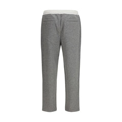 Gray Cotton Joggers (Workout Pants)