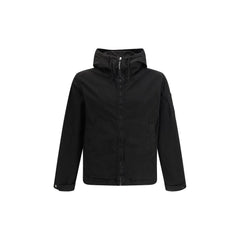 Black Polyester Shell Jacket