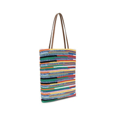 Multicolor Cotton Shoulder Bag