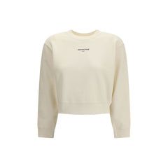 Beige Cotton Sweatshirt